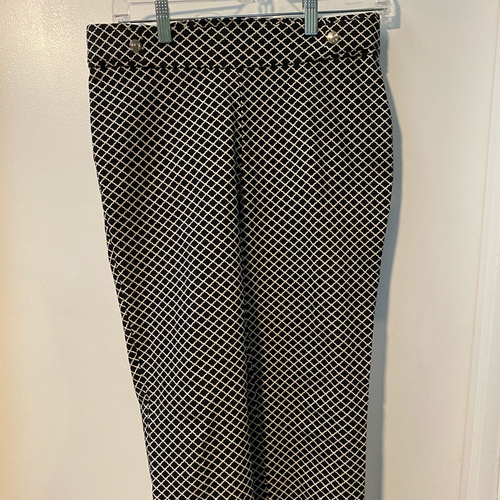 Comfortable printed dress pants